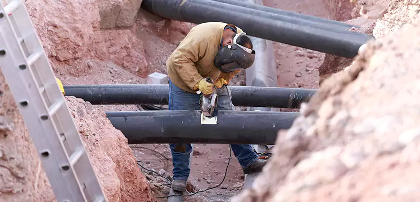 Cast Iron Sewer Pipe Replacement in Salem